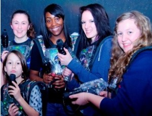 Laser Tag Girls