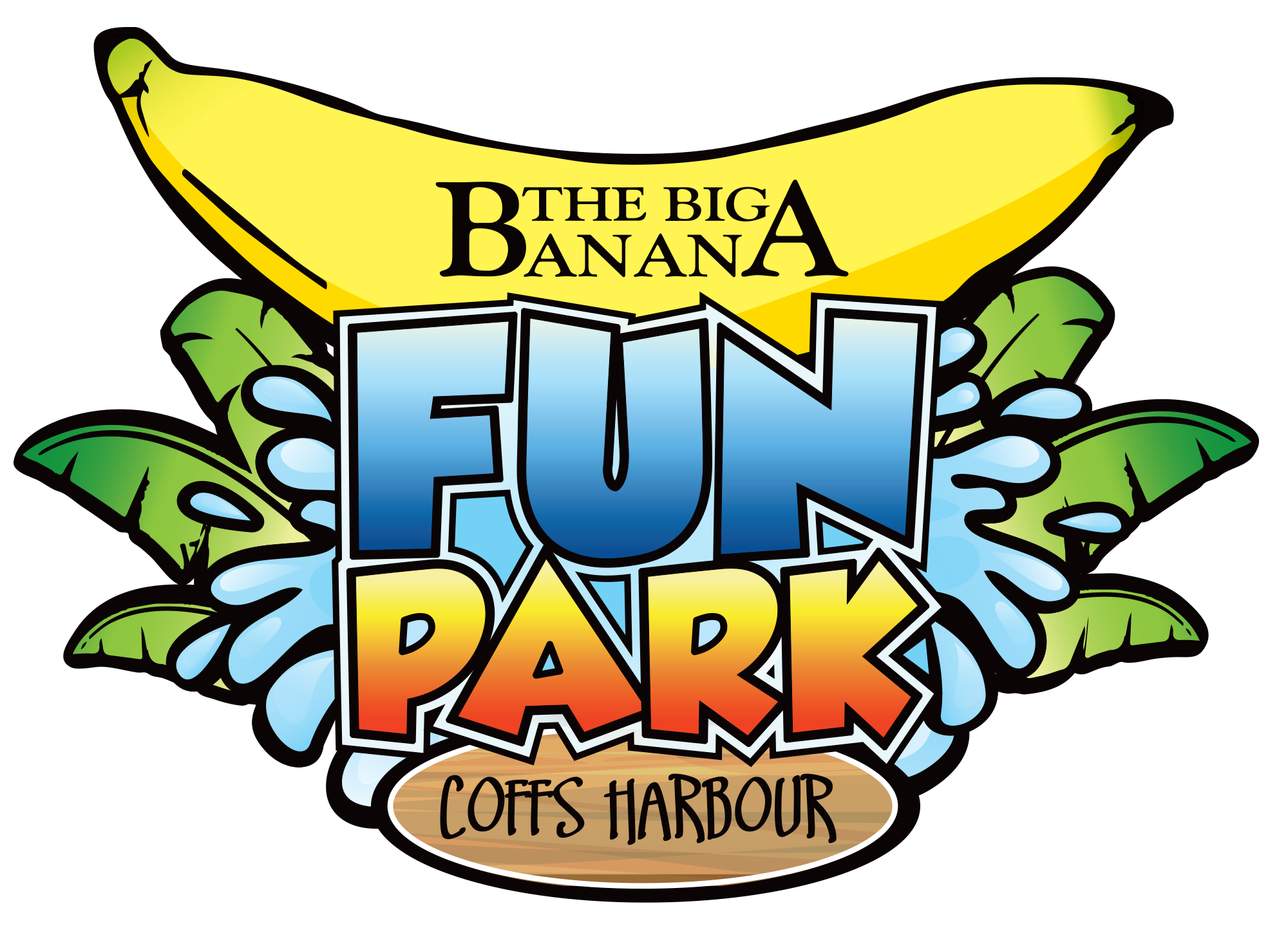 Включи big banana. Биг банана. Банана парк. The big Banana fun Park. The big Banana Water Park.